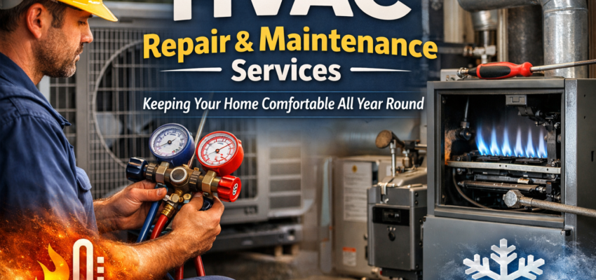 Why Professional HVAC Services Matter for Your Home Comfort